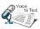 Voice to text reporting