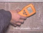 Protimeter moisture meter reading